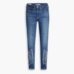 Levi’s jeans with western stitching detail